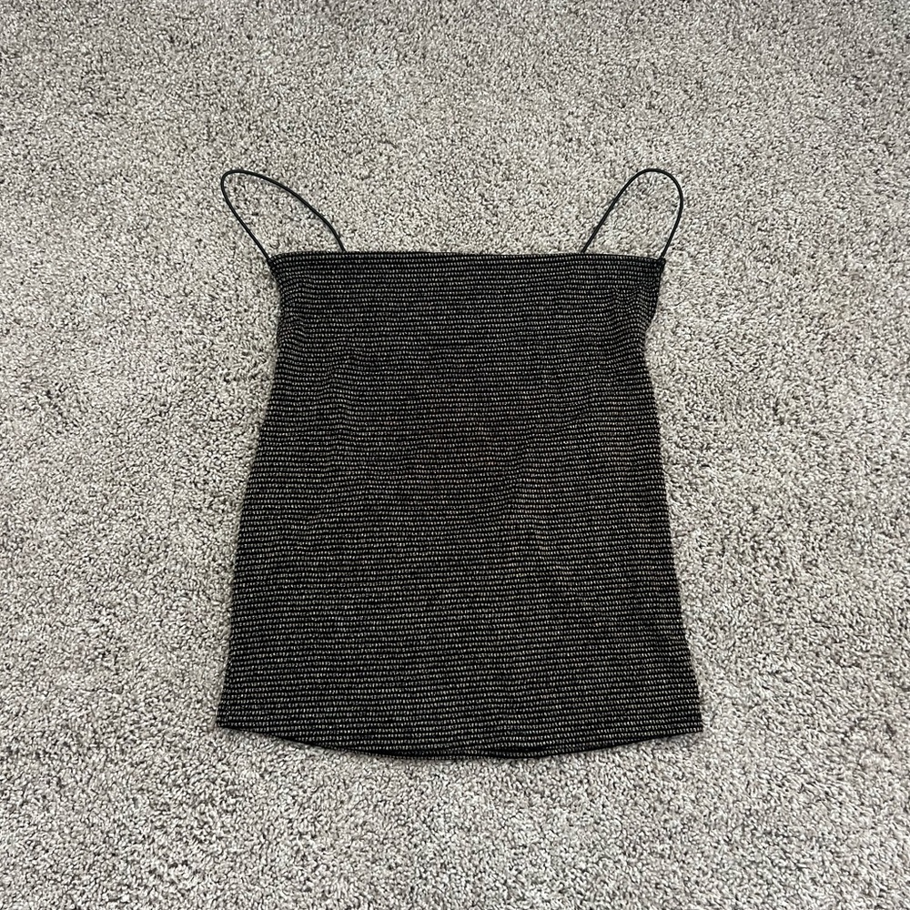 Nordstrom Black and Gray Camisole